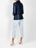 Tailored lambskin Leather Blazer