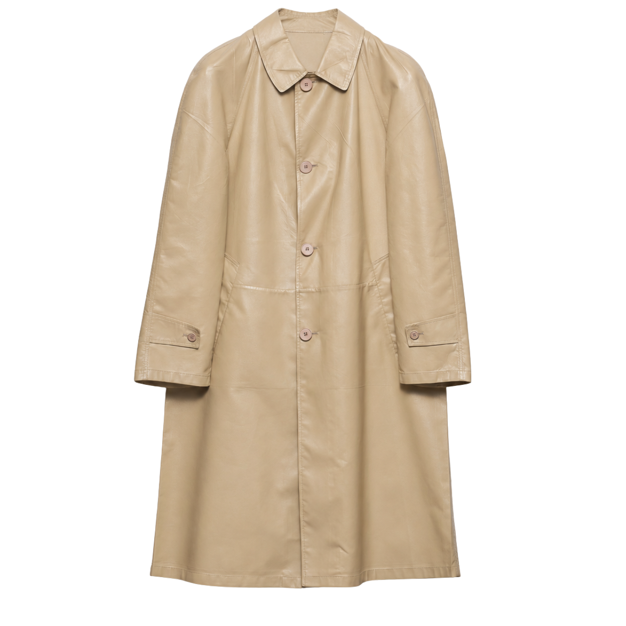Nappa Leather Coat