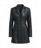 Classic Sheepskin Leather Blazer