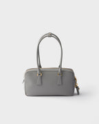 Saffiano leather top-handle bag
