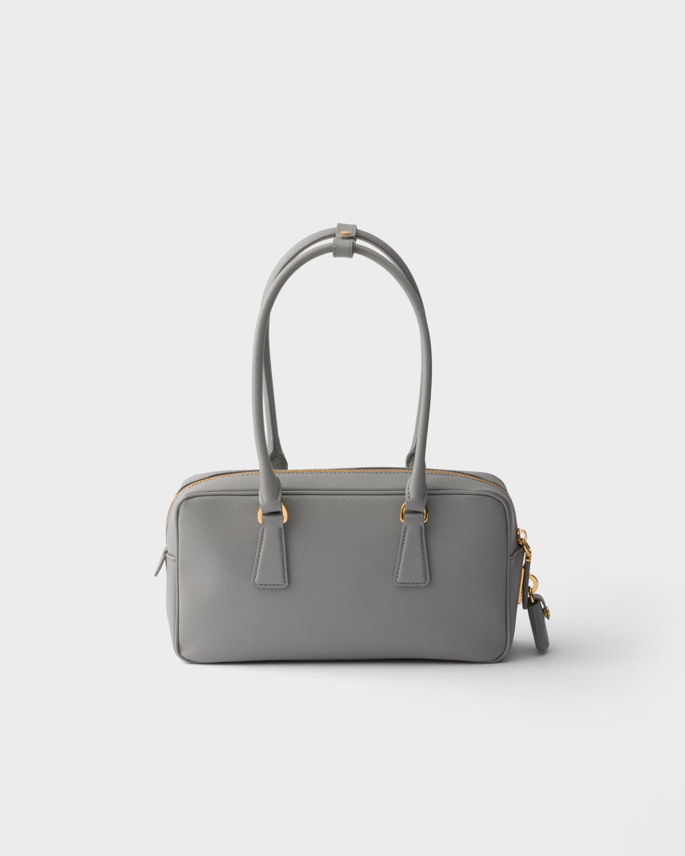 Saffiano leather top-handle bag
