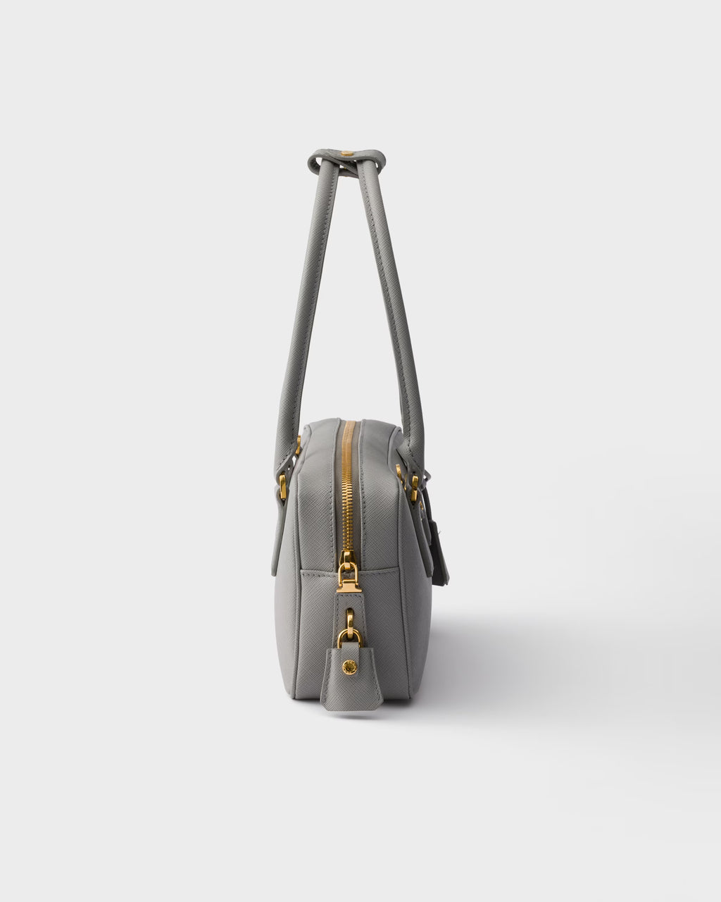 Saffiano leather top-handle bag