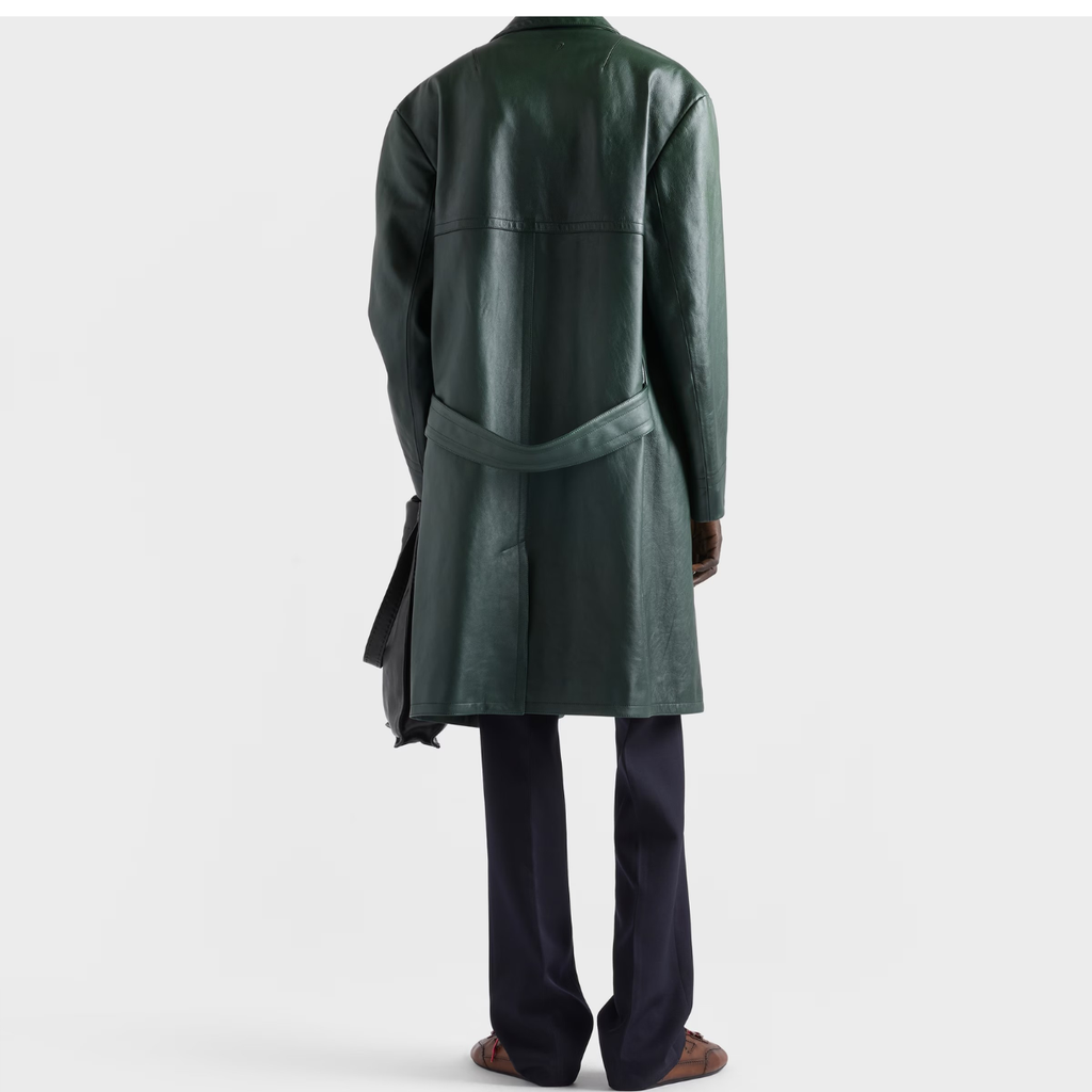 Runway Leather Coat