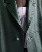 Runway Leather Coat