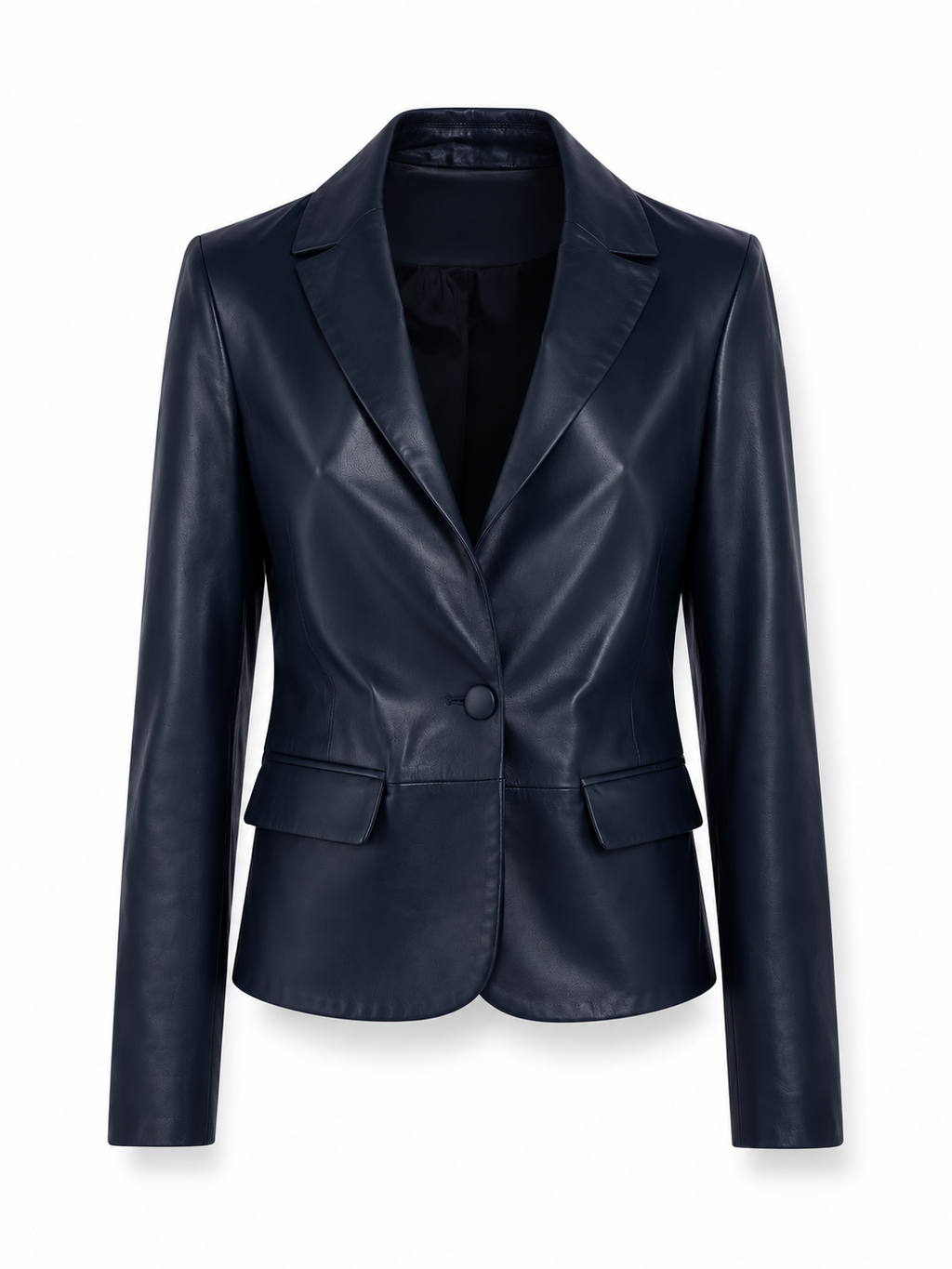 Tailored lambskin Leather Blazer