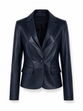 Tailored lambskin Leather Blazer