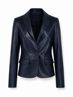 Tailored lambskin Leather Blazer