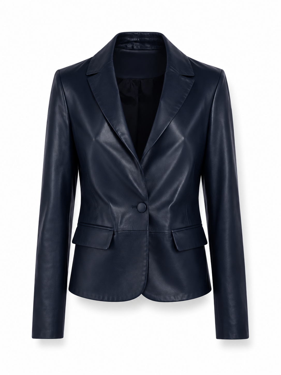 Tailored lambskin Leather Blazer