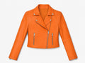Ember Cropped Nappa Leather Jacket