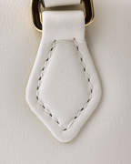 Medium leather top-handle bag